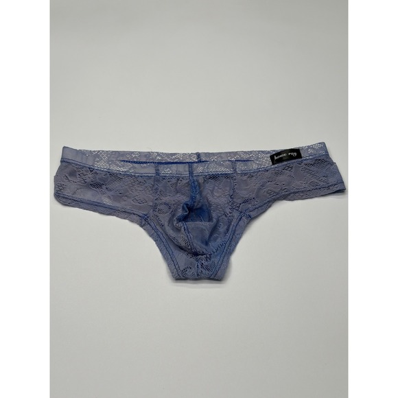 howe ray Other - Howe Ray Mens Lace Thong Underwear Blue Sheer Bikini Style Large